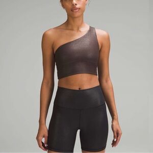 lululemon athletica Black One-Shoulder Top